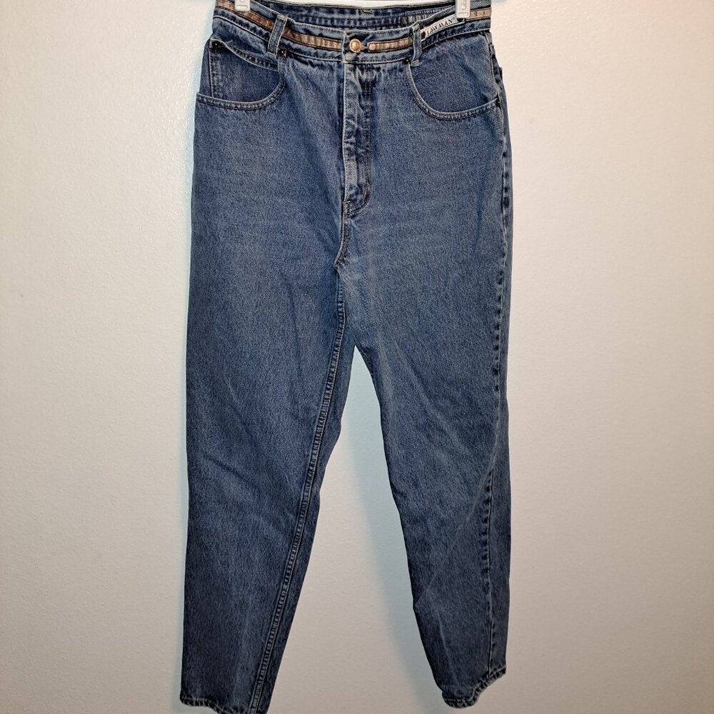 Vintage Lawman World Class High Rise Denim Jeans, 80's size 11 - Picture 7 of 10